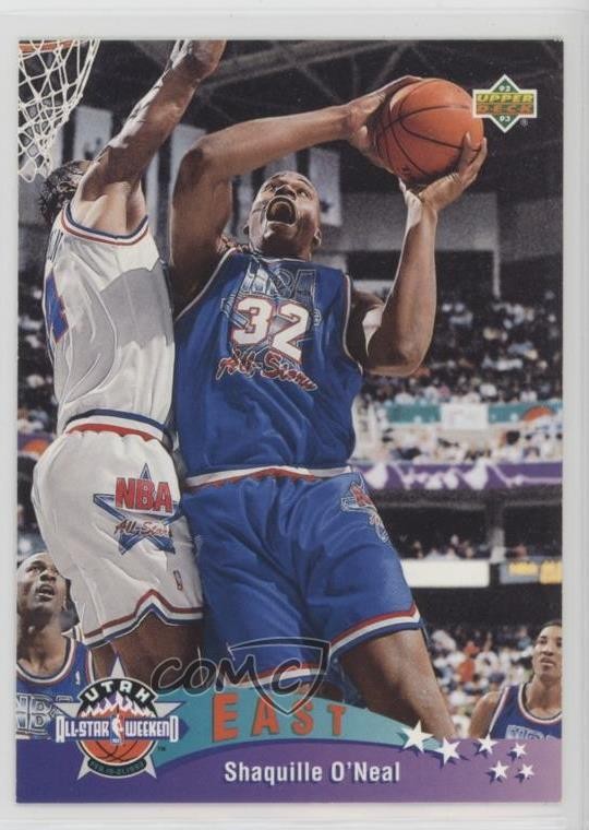 1992-93 Upper Deck All-Star Shaquille O'Neal #424 Rookie RC HOF