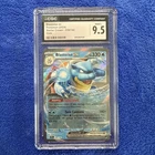 Blastoise ex 030/142 Stellar Crown Holo English Pokemon TCG 2024 CGC 9.5 MINT+