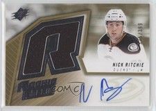 2015 SPx 2005-06 Retro Rookie Fabrics Jersey /399 Nick Ritchie #SPXR-NR Auto 2du