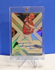 TRAVIS SWAGGERTY 2018 ELITE EXTRA CHROME PRIZM ON CARD AUTO #9