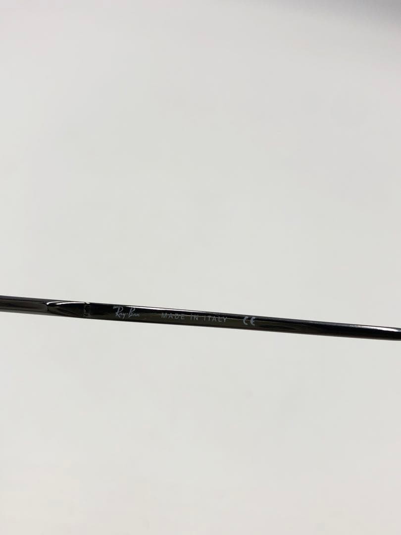 Ray Ban Metal Frame Rectangular Glasses Brand Sil… - image 7