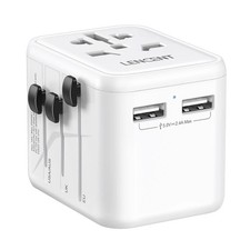 Travel Adapter USB C Universal All in One Worldwide Travel Adapter Wall Charger
