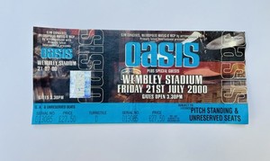 Oasis Wembley 2000 | eBay