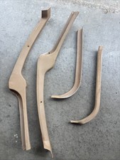 1973 1977 Chevy Monte Carlo Trim B Pillar Set Interior Tan Cutlass Regal Oem Gp