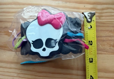 2015 McDonalds Monster High Happy Meal Rubber Toy Bracelet with Box