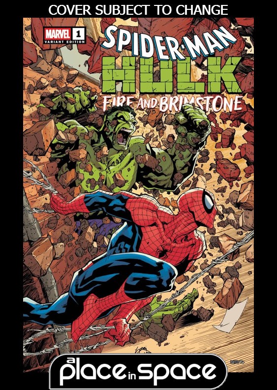 SPIDER-MAN/HULK: FIRE AND BRIMSTONE #1E RYAN STEGMAN (WK33)