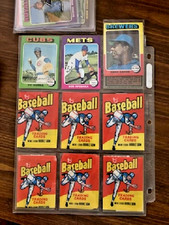 1975 Topps Baseball Set Brett, Yount(PSA 4) Wrappers 3 Reg, 3 Mini EX+ to NRMT