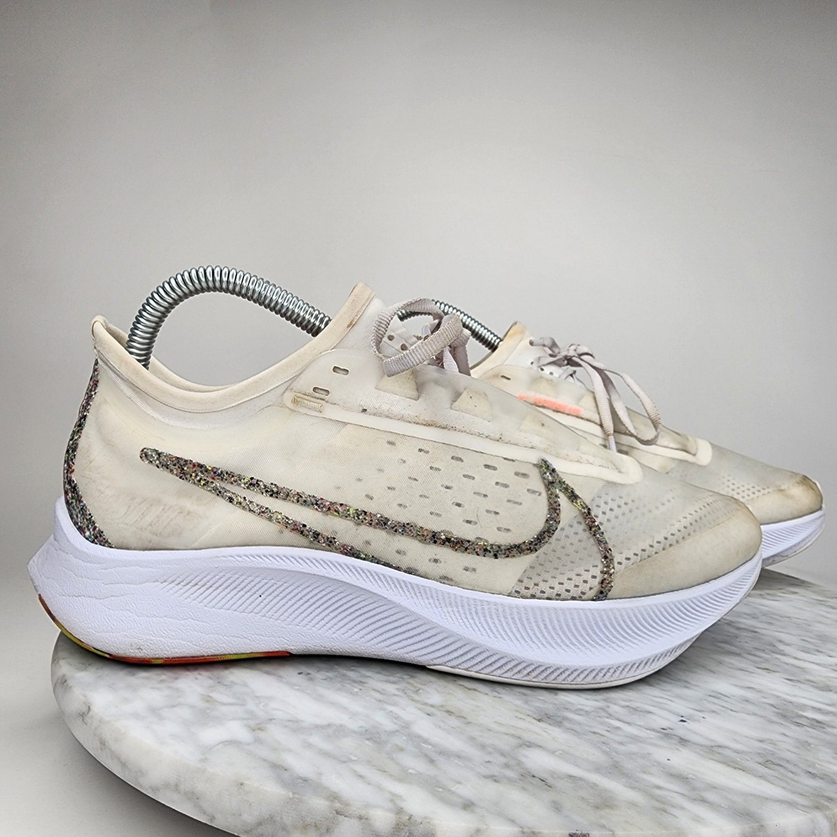 Nike Zoom Fly 3 AW Vapor White Lava Glow Women's Running Shoes Size 8  BV7780-100 | eBay
