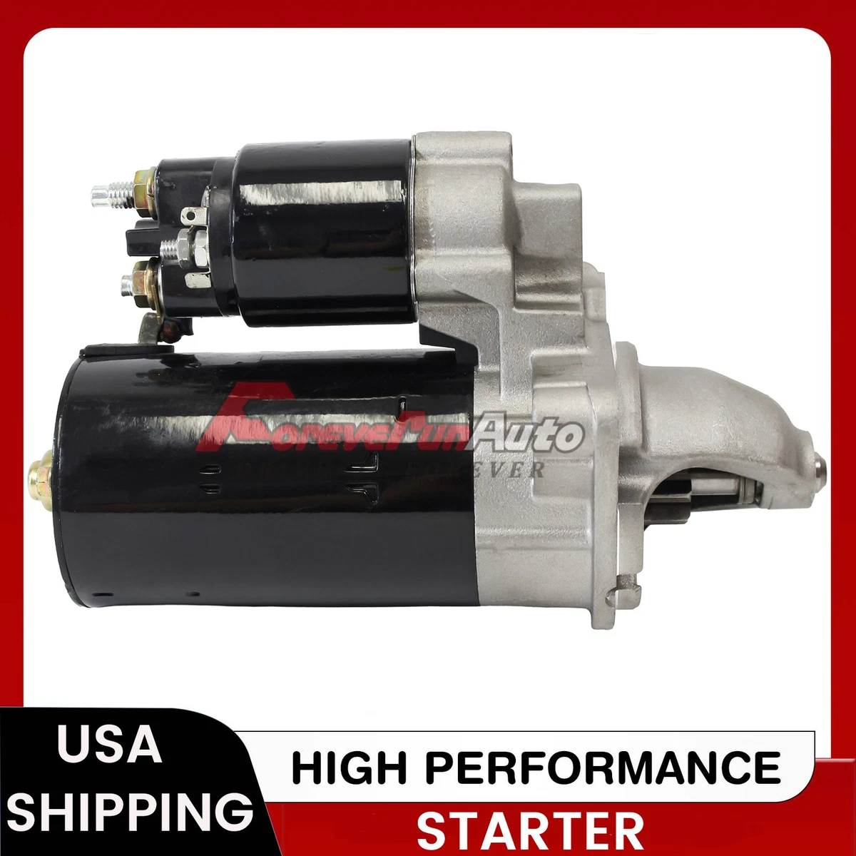 Motor De Arranque 1.4kW/12V Para BMW E36/E46 (318i, 320i, 528i, Etc.) - Repuesto De 9 Dientes Y Rotación Horaria