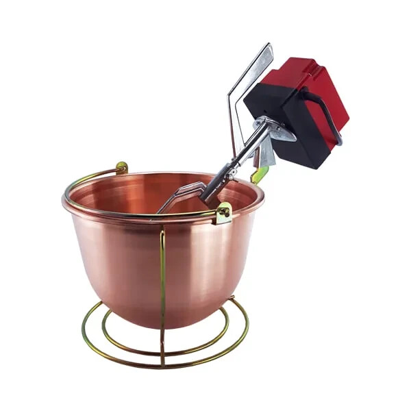 Botta Cuoca automatica paiolo rame polenta 26 cm 4 litri 5 Watt art.14