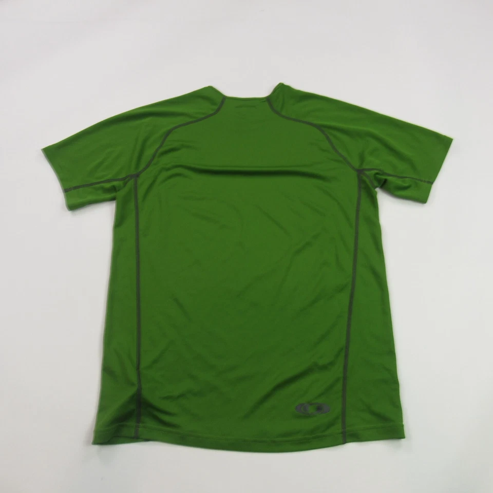 Salomon Shirt Womens Medium Short Sleeve Lightweight Stretch Green - Image 3 of 4
