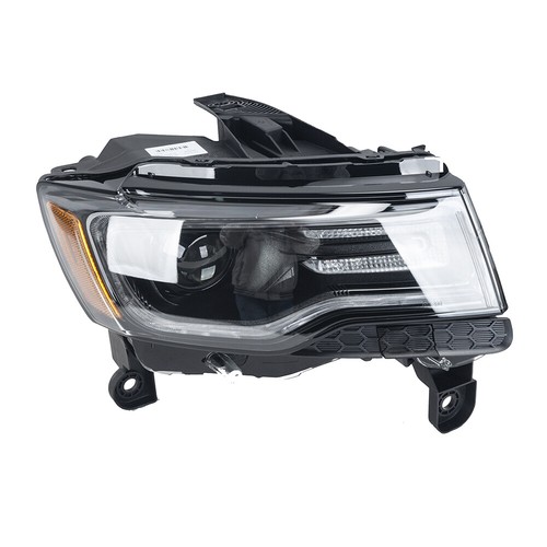 For 20162021 Jeep Grand Cherokee HID Headlight Black Right Passenger