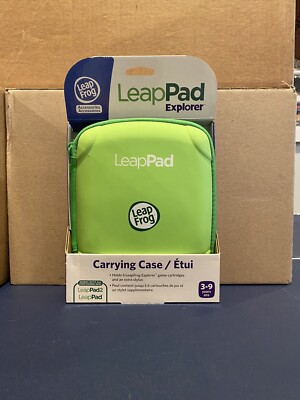 LeapFrog  Leap Pad 1 & 2 Explorer Carrying Case Holds 6 Cartridges New Accessory