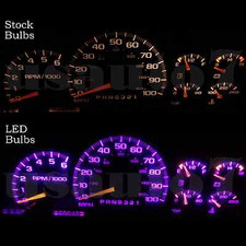 95-98 Chevy C1500 K1500 Dash Instrument Cluster Gauge Pink Led Light Bulb Kit 95-98 Chevy C1500 K1500 Dash Instrument Cluster Gauge Pink Led Light Bulb Kit