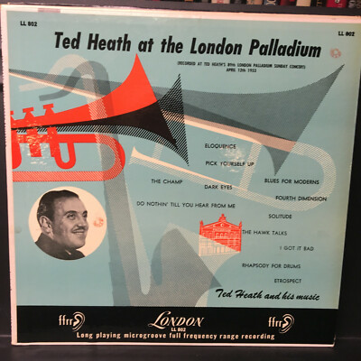 Ted Heath at London Palladium MICROGROOVE Import Lp Vinyl Record 1953' Big Band