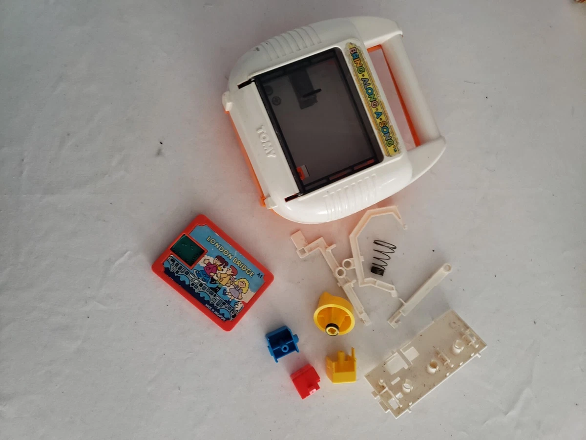 Tomy Bring Along A Song Cassette Music Box Player W One Tape PARTS NOT WORKING