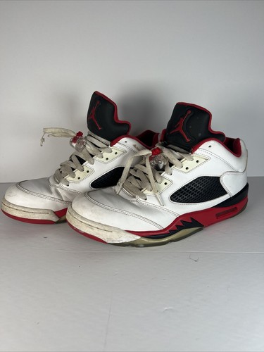 jordan 5 fire red size 12