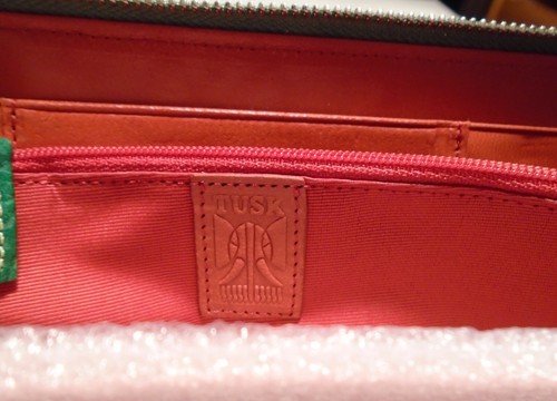 NUEVA CARTERA CLUTCH KELLY VERDE COLMILLO CUERO GUIJARRO Cremallera - Imagen 5 de 5