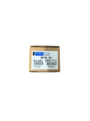 Mac Pro MPB79 4-1/2 In x 4-1/2 In 26D Five Knuckle Hinge (3-Pack)