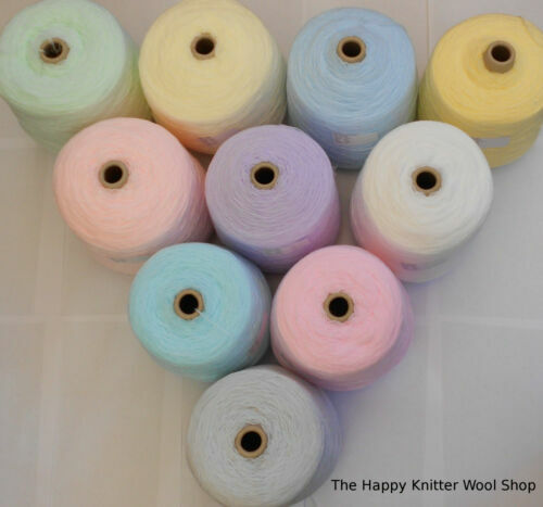 White Yarn Marriner Ply Cone Yarn With 100% Acrylic For Knitting