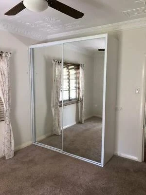 Wardrobe Mirror Sliding Doors Building Materials Gumtree