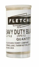 Fletcher Steel Single Edge Acrylic Scoring Blade .25 in. L 10 pc. -Pack of 1