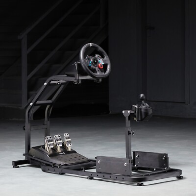 Supllueer Adjustable Racing Simulator Cockpit Fit Logitech G29 G923 Thrustmaster