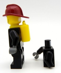 LEGO City Fire Minifigure CTY0343 With Extras 2013