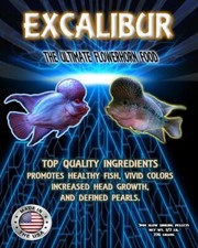 Excalibur Original Flowerhorn/srt Staple Food 1/2 lb 5mm Floating Pellets