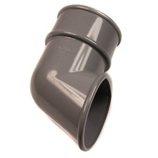 68mm Drain Pipe Down Pipe Shoe Grey
