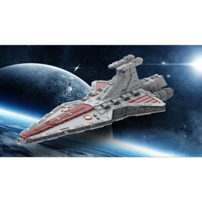 MOC-149454 Venator-Class Star Destroyer modell 9444 Stück für 14 Jahre und älter