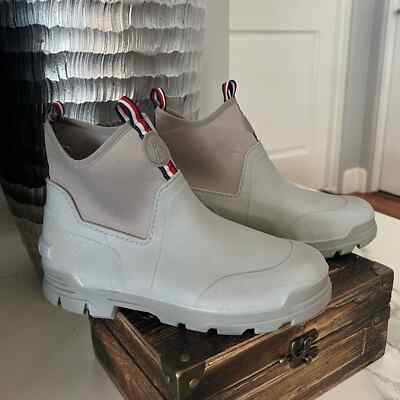 Tommy Hilfiger Candid Rain Booties in Light Gray Multi | eBay