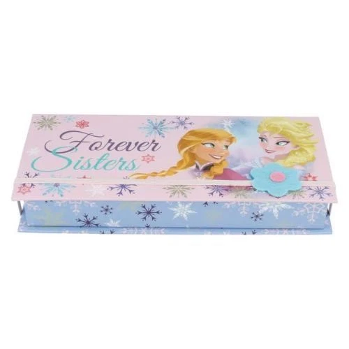 WD16229 Frozen pink/lilac Forever Sisters Pencil Case Box By Mega Brands  SALE | eBay