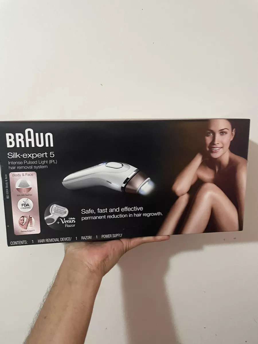 Braun Silk Expert 5 Intense Pulsed Light(IPL) Hair Removal System