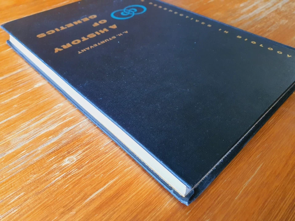 A History Of Genetics by A. H. Sturtevant - Rare 1st Edition 1965 Hardcover - Image 3 of 4