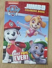 Nickelodeon Paw Patrol Best Pups Ever Jumbo Coloring Book