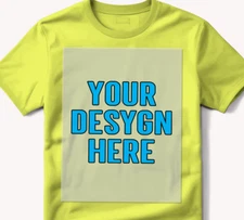 10"W x 12"H Custom Print DTF Direct to Film Heat Transfers Sheet Ready for Press