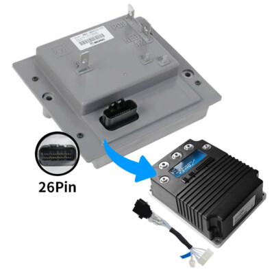 48V 500A DC Motor Steuerung für Curtis 1268 to Yamaha Moric G29 YDRE Golfwagen