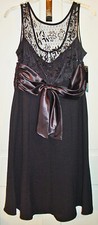 SCARLETT LADIES BLACK SEQUINS COCKTAIL DRESS SIZE 10 NEW WITH TAGS