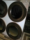 4 PK. WALL MIRROR SET * GOLD IN COLOR * BEAUTIFUL * BRAND NEW — photo 3