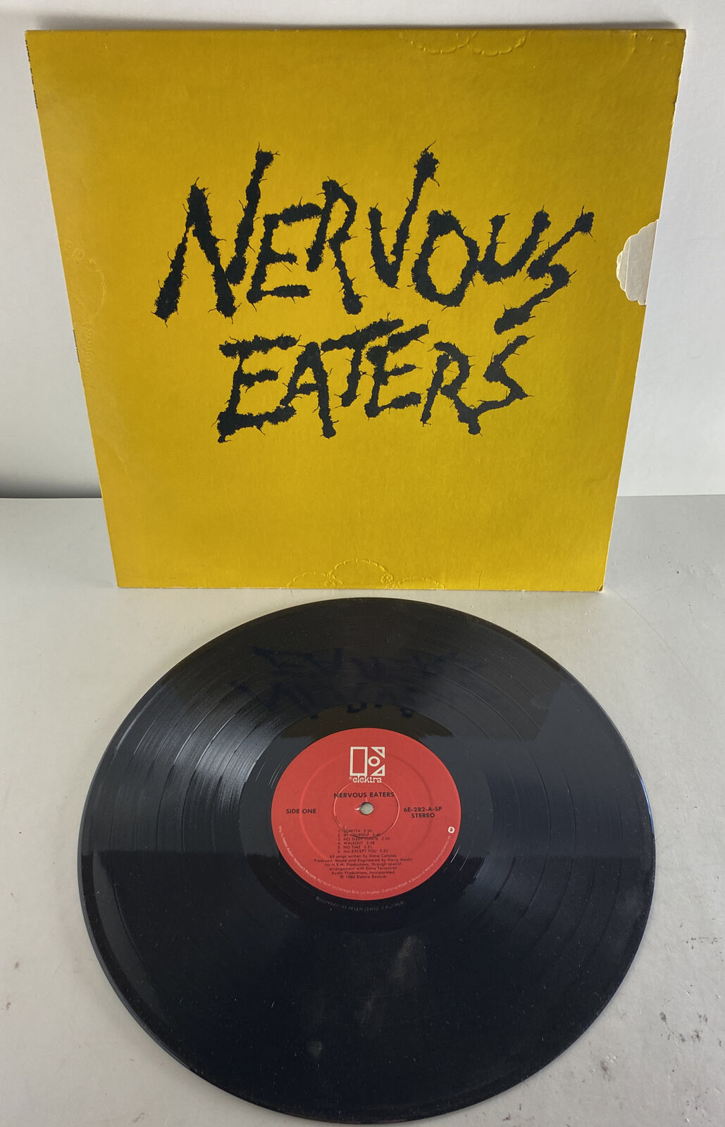Nervous Eaters LP Record Vinyl Elektra 6E-282-A-SP