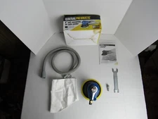 Central Pneumatic 6 in. Self-Vacuuming Palm Air Sander Item 60628