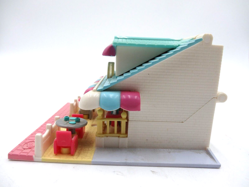 Polly Pocket Bluebird 1993 Pizzeria Pizza Parlor Playset 2 Figures Works - Picture 6 of 21