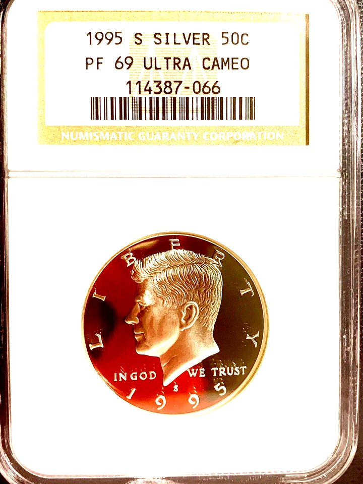 1995 S KENNEDY Half Dollar, NGC PF69, ULTRA CAMEO - Image 2 of 4