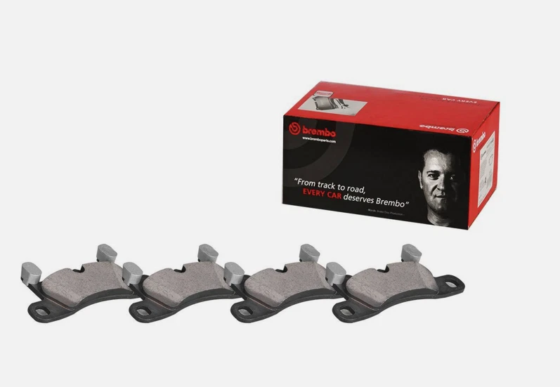 Juego de pastillas de freno de disco delanteras de cerámica Brembo P65026N para Porsche Cayenne 2011-2013 Foto 4 de 4