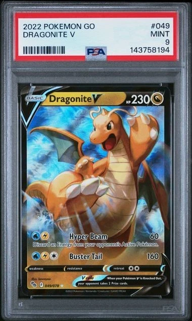 Dragonite V- 049/071 S10b: Pokémon GO for sale | eBay