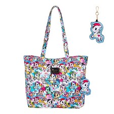 tokidoki Tote Bag for Women Large Shoulder Bag with Unicorno Keychain Cute To...