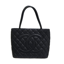 Chanel Reissue Tote Bag A01804 Caviar Leather Black Gold Hardware KNB426 #KNB426