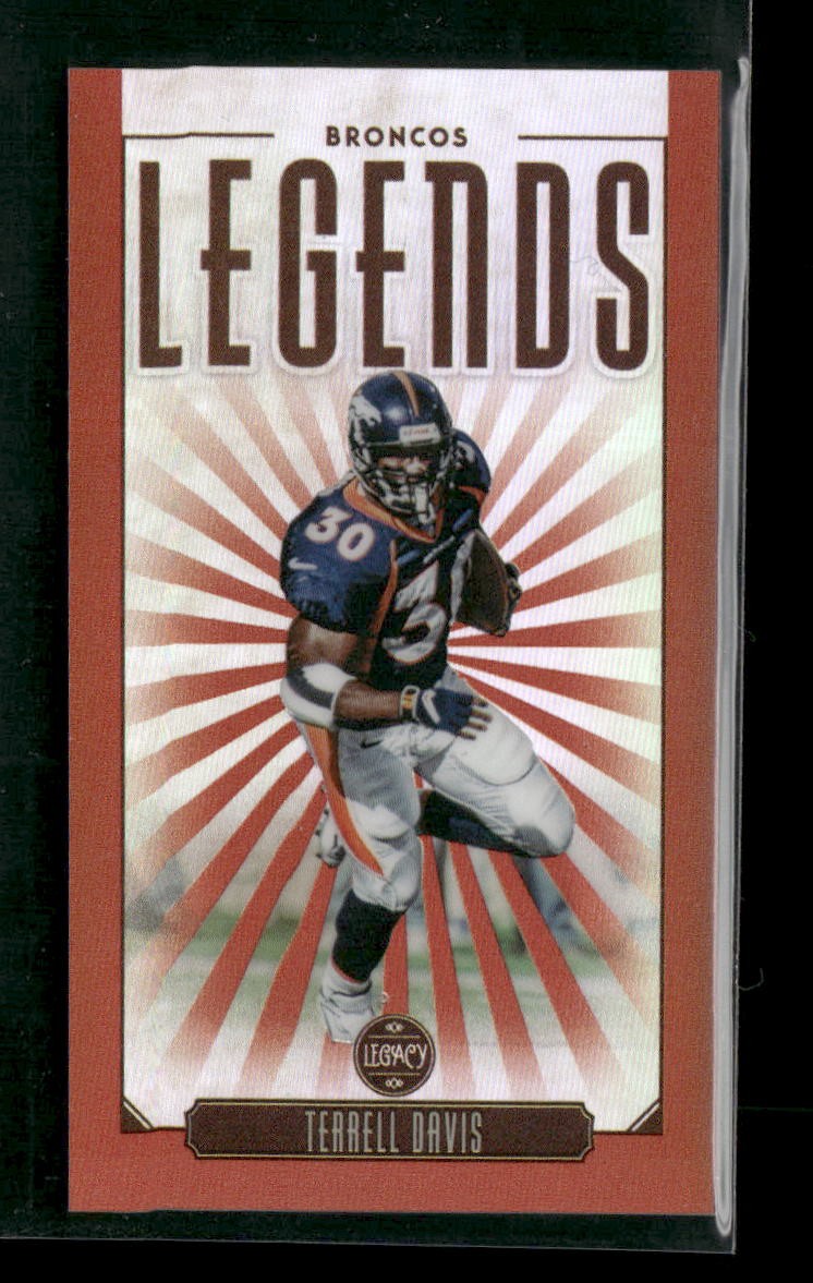 2021 Legacy /75 #136 Terrell Davis Denver Broncos
