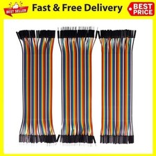 120PCS Dupont Jumper Wire Kit M/M M/F F/F 20cm Breadboard Cables for Arduino